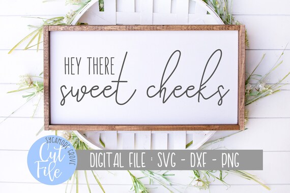 Free Free Sweet Cheeks Svg Free