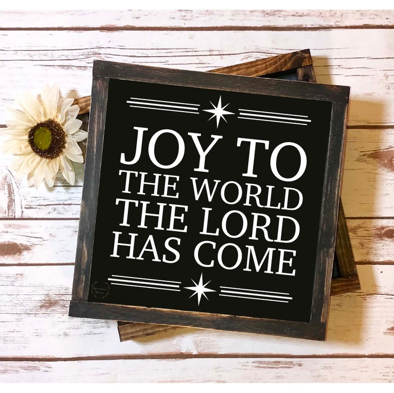Download Joy to the world the Lord has come SVG Christmas digital ...