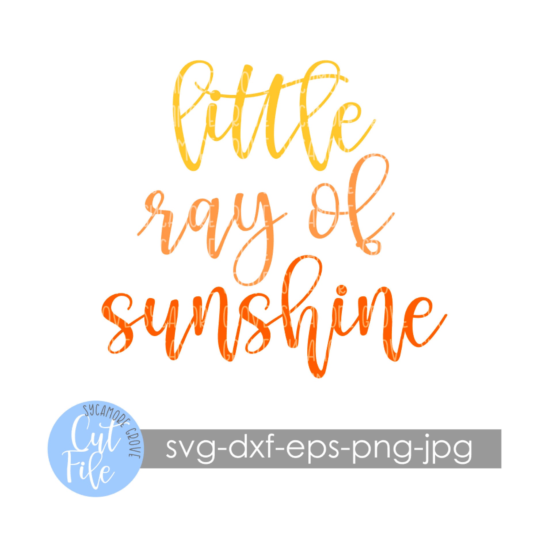 Little Ray Of Sunshine Svg File Baby Svg Toddler Svg vrogue.co