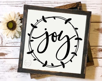 Joy SVG, Christmas SVG, joy wreath svg, Christmas wreath svg, Christmas joy SVG, holiday wreath svg, silhouette cricut, dxf eps png jpg