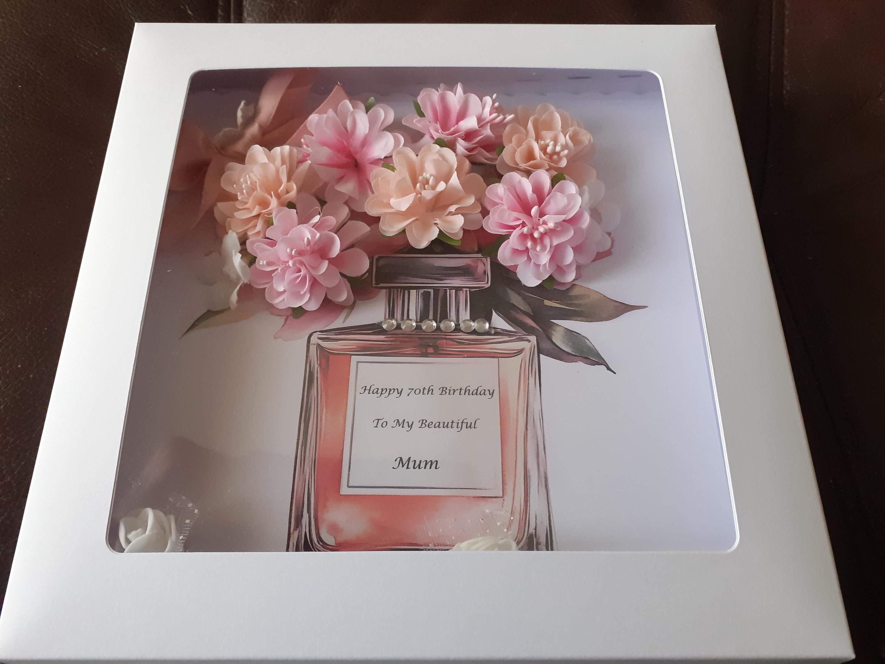 Handmade Luxury Birthday Card: Personalized 3D Boxed Gift - Etsy UK