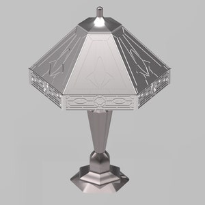 Digitale Dateien Tiffany stil Lampe Puppenhaus-Skala für 3D Drucker