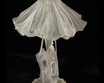 1:12 Dollhouse Lamp Kit, Unpainted Miniature Lighting, DIY Dollhouse Light, Collectible Scale Miniatures, Ballet Slippers Lamp Kit