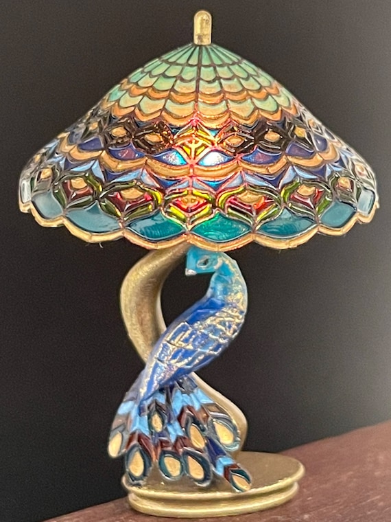 Miniature 2024 tiffany lamp