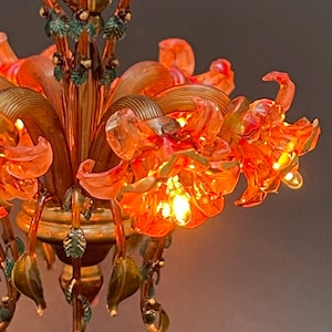 GUE lampe de chandelier de maison de poupée 1/12 Lampe chandelier