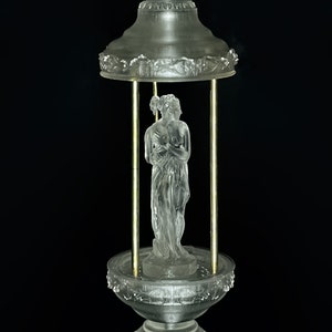 Unpainted Dollhouse Miniature Vintage Rainlamp, Oillamp, DIY Kit in 1/12 Scale Miniature Lighting
