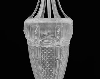 1:12 Dollhouse Tiffany Chandelier Kit – DIY Stained Glass Light