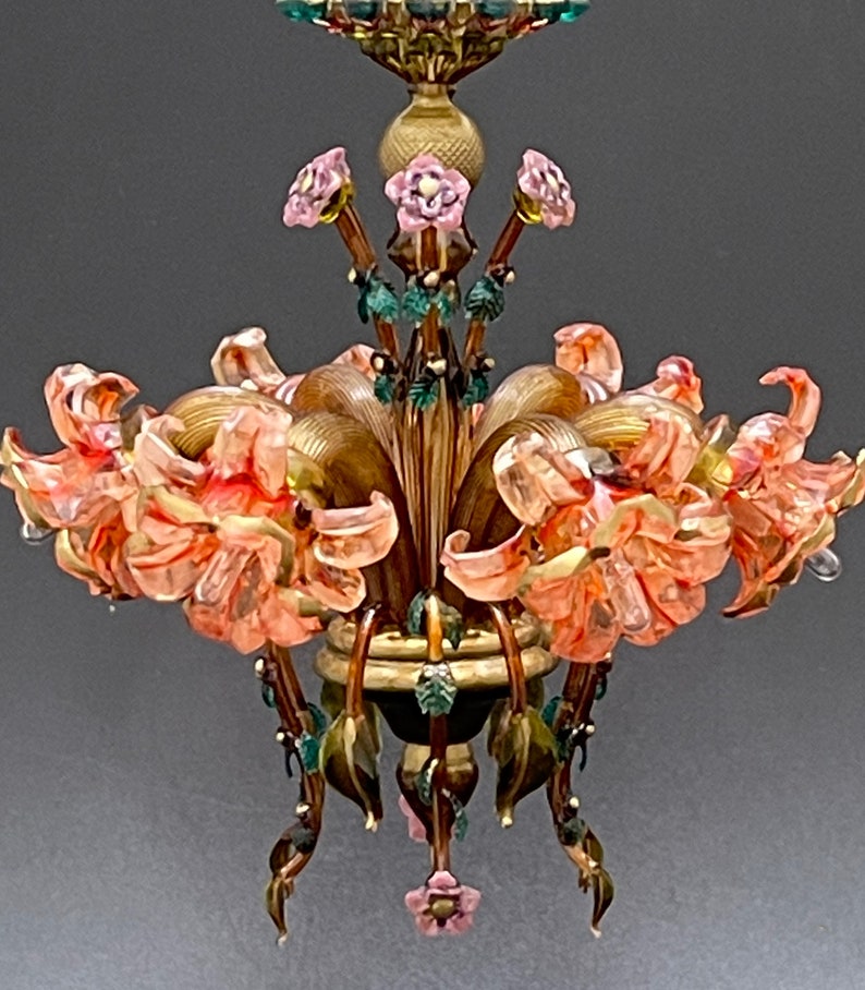 Unpainted Dollhouse Miniature Chandelier Ceiling Etsy