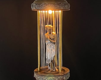 2 Pezzi Vintage Applique Da Parete Interno Lampade Da Parete Arancione Lampada A Muro Luce Bianca Calda 87790405 - Foto 8