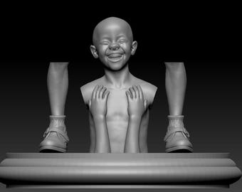 Digital Dollhouse Miniature Doll STL Files for 3D Printing 1:12 Scale