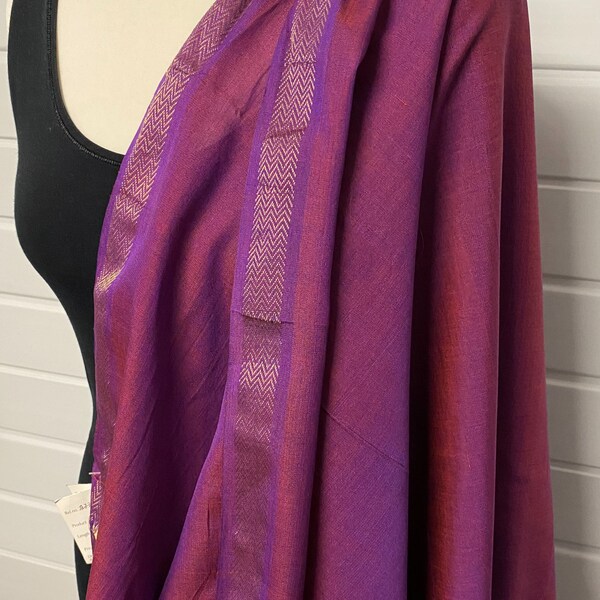 Genuine Maheshwar Cotton Fabric | Handwoven Indian Saree Fabric | UK Store