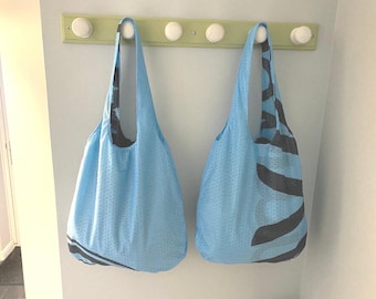 Eco Mesh Tote Bag – Recycled Shoulder Bag for Shopping, Beach & Everyday Use
