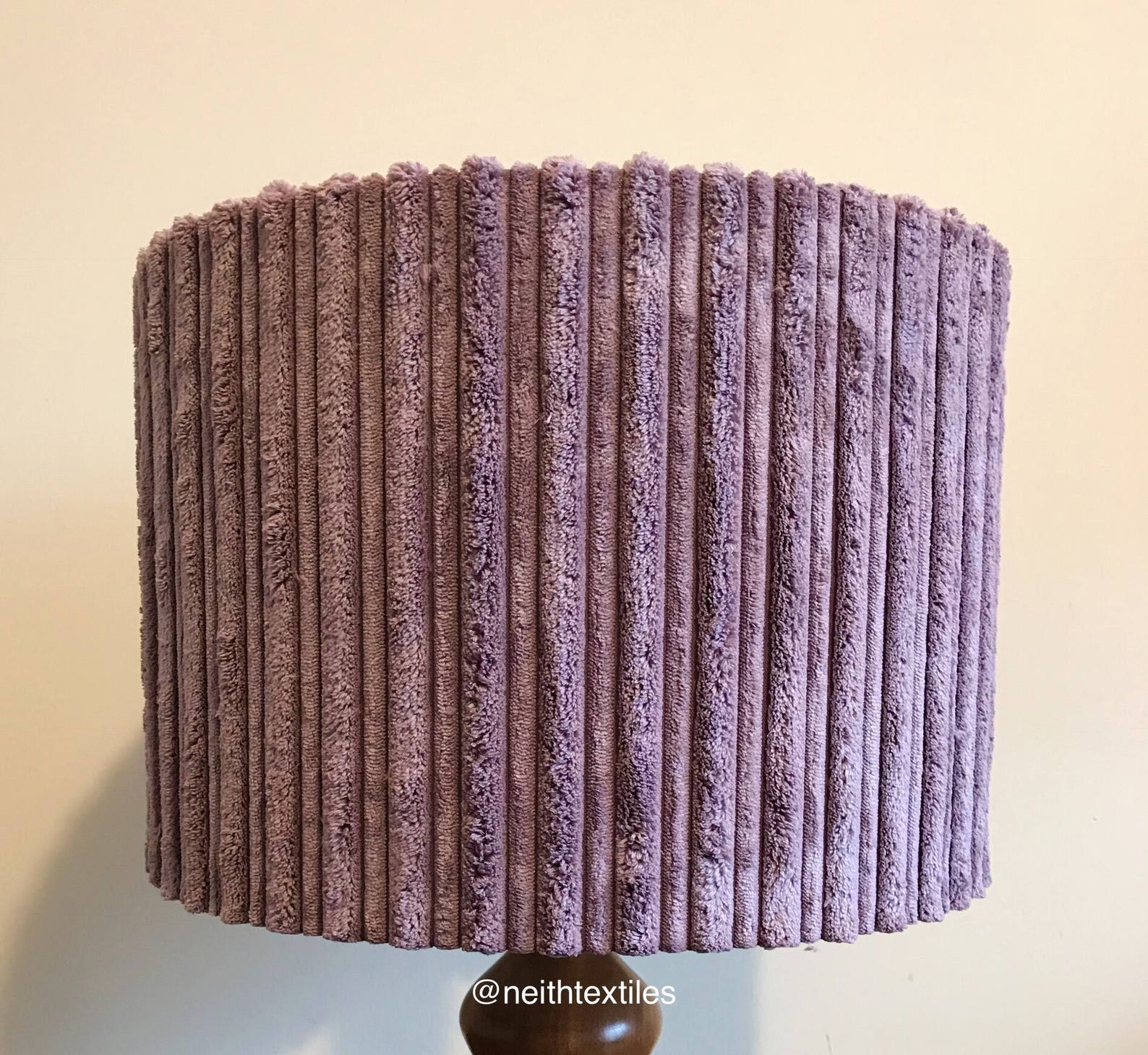 SALE Faux fur lamp shade nursery lampshade pink bedroom Etsy