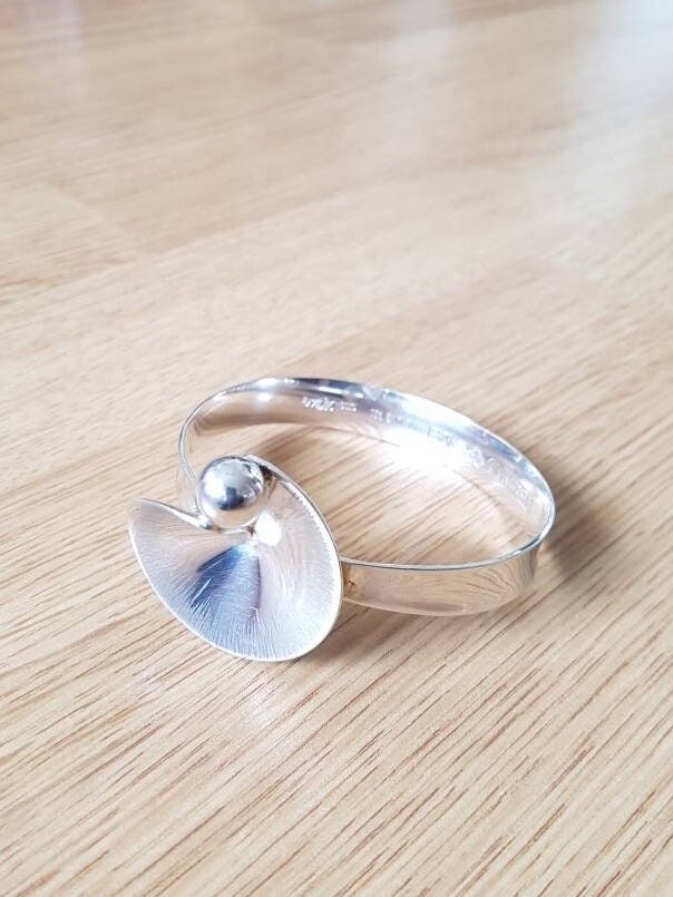 Alton silver bracelet. Designer K E Palmberg. 1973, Sweden. - Etsy 