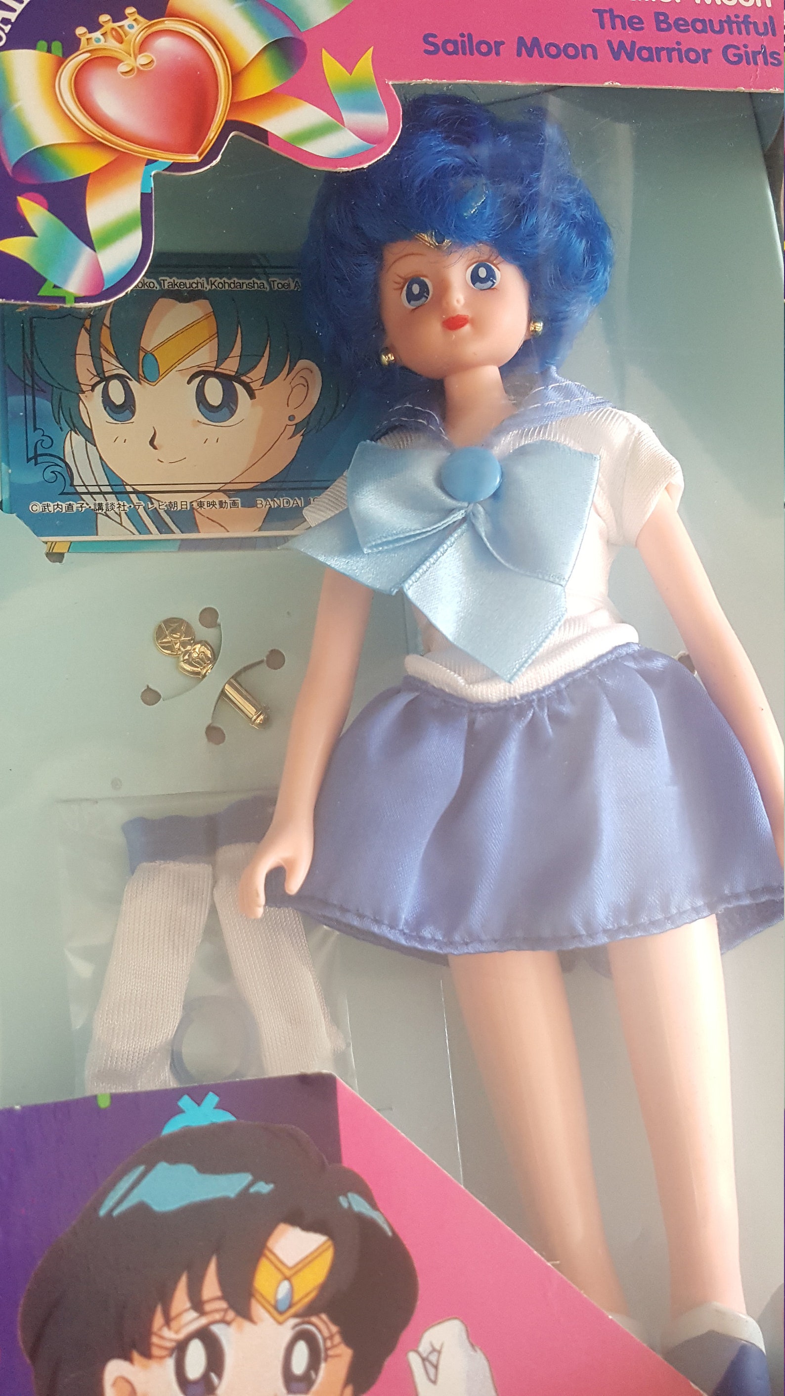 5x SEALED European BanDai Sailor Moon Doll Figure Set Sailor | Etsy