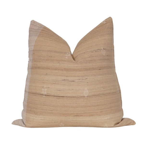Raw Silk Pillow Etsy
