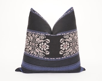 Indonesian Ikat Pillow Cover, Ikat Pillow, 20x20, Indonesia Ikat Pillow