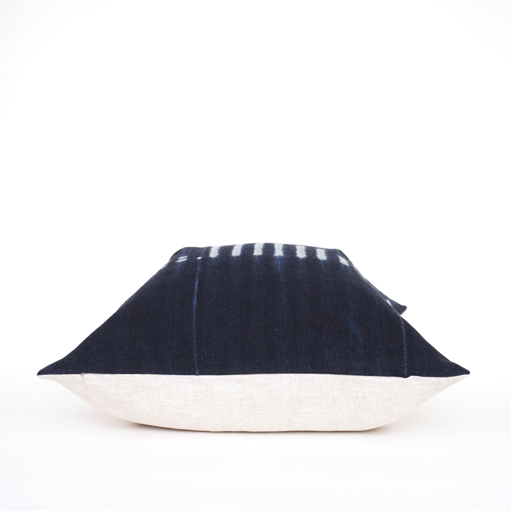 Indigo Mudcloth Pillow Cover 20x20 African Indigo Pillow Etsy