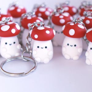 Mushroom Keychan Mushroom Gfts For Her / Hm Fung Keychan Forest