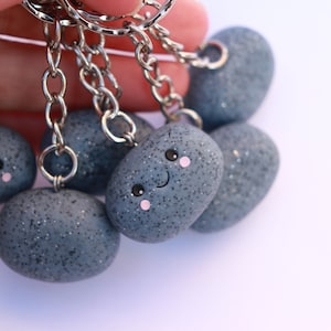 Llavero de piedra de arcilla polimérica, regalo para papá, eres genial, regalo para mamá, regalo del día del padre, llavero de piedra, regalo para un amigo, regalo para hermano
