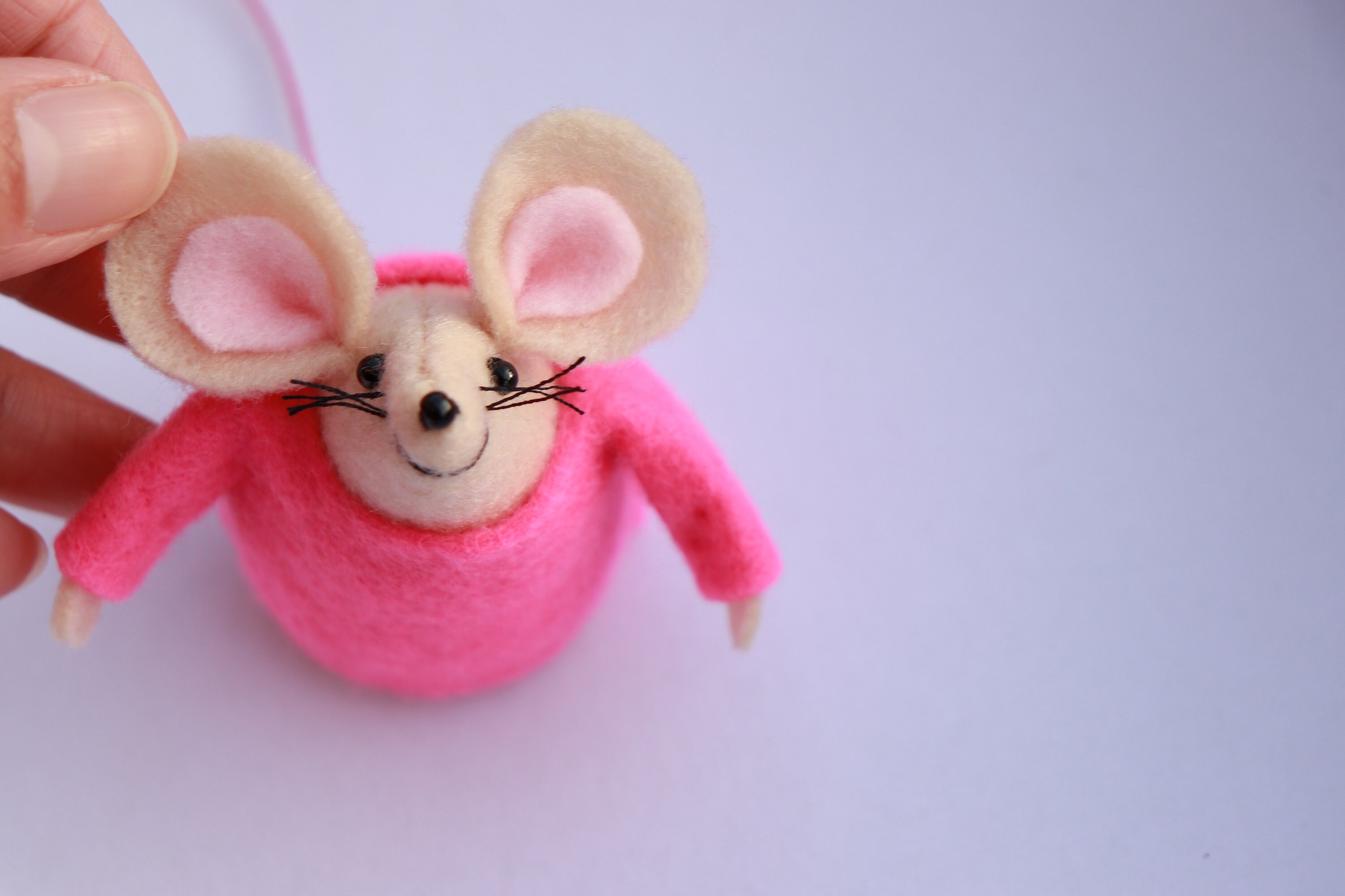 Felt Mouse Mother's Day Cute Mice Gift for Mum Etsy
