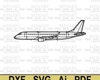 Fichier découpé au laser avion, décoration murale aviation (téléchargement numérique)