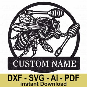 Bee Honeycomb laser cut DXF, Laser Cut File for Glowforge, Beehive Wall Art, Honey Bee Cut File, Cricut Silhouette Vector, Digital Download