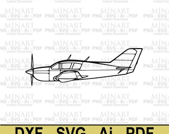 Fichier découpé au laser pour avion, décor aviation (téléchargement numérique)