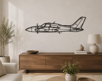 Airplane Wall Art, 310R Silhouette Metal Aircraft | Matte Black Steel | Multiple Sizes, Office, Hangar, Pilot Gift