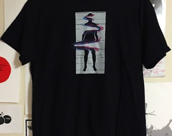 None of your Business Glitch T-Shirt