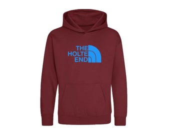 The Holte End Villa Fan Hoodie 3yrs up to adult XXL Aston Villa