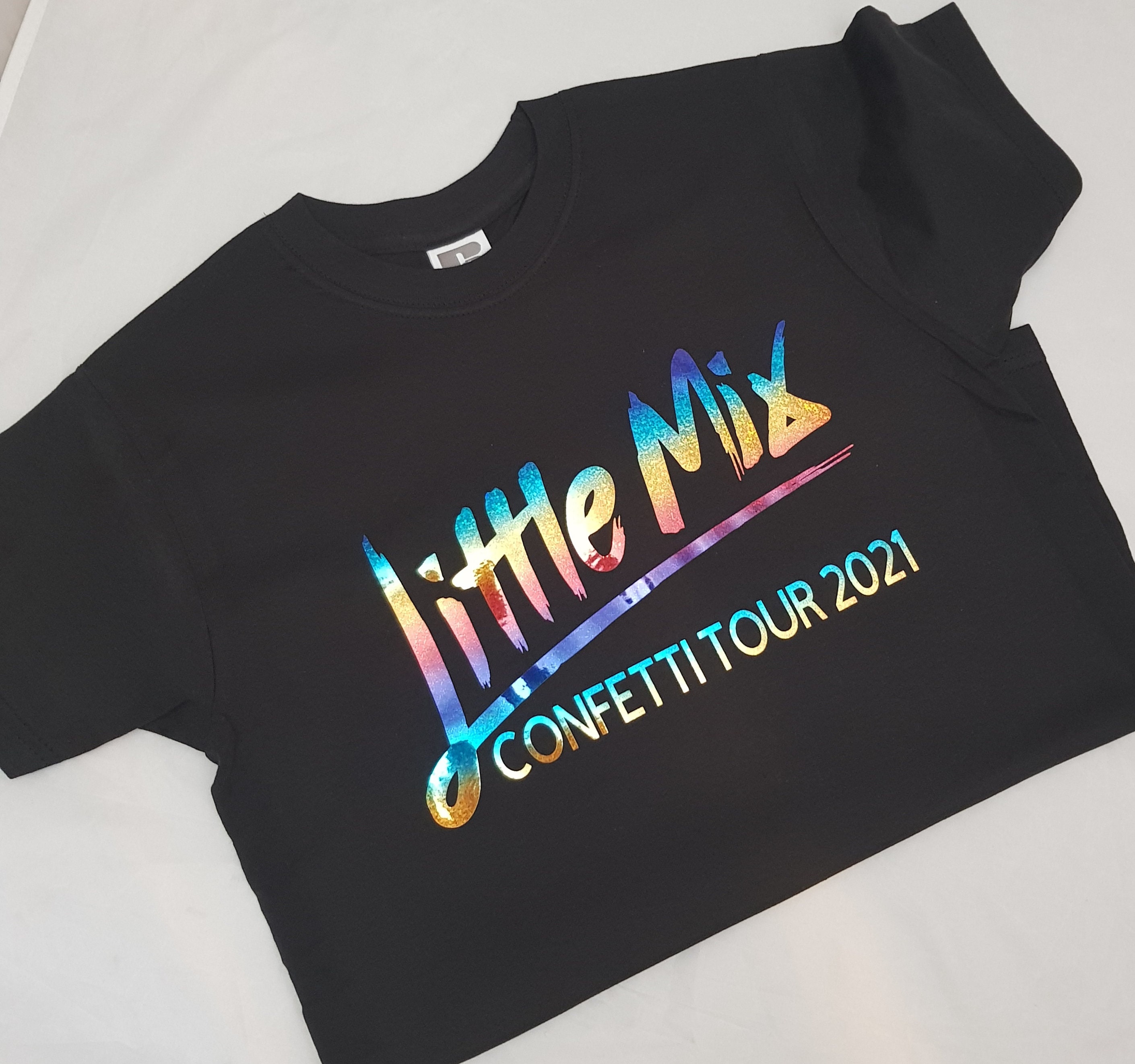 Little Mix Confetti Tour TShirt 2021 Tour Any Name AGE1 Etsy