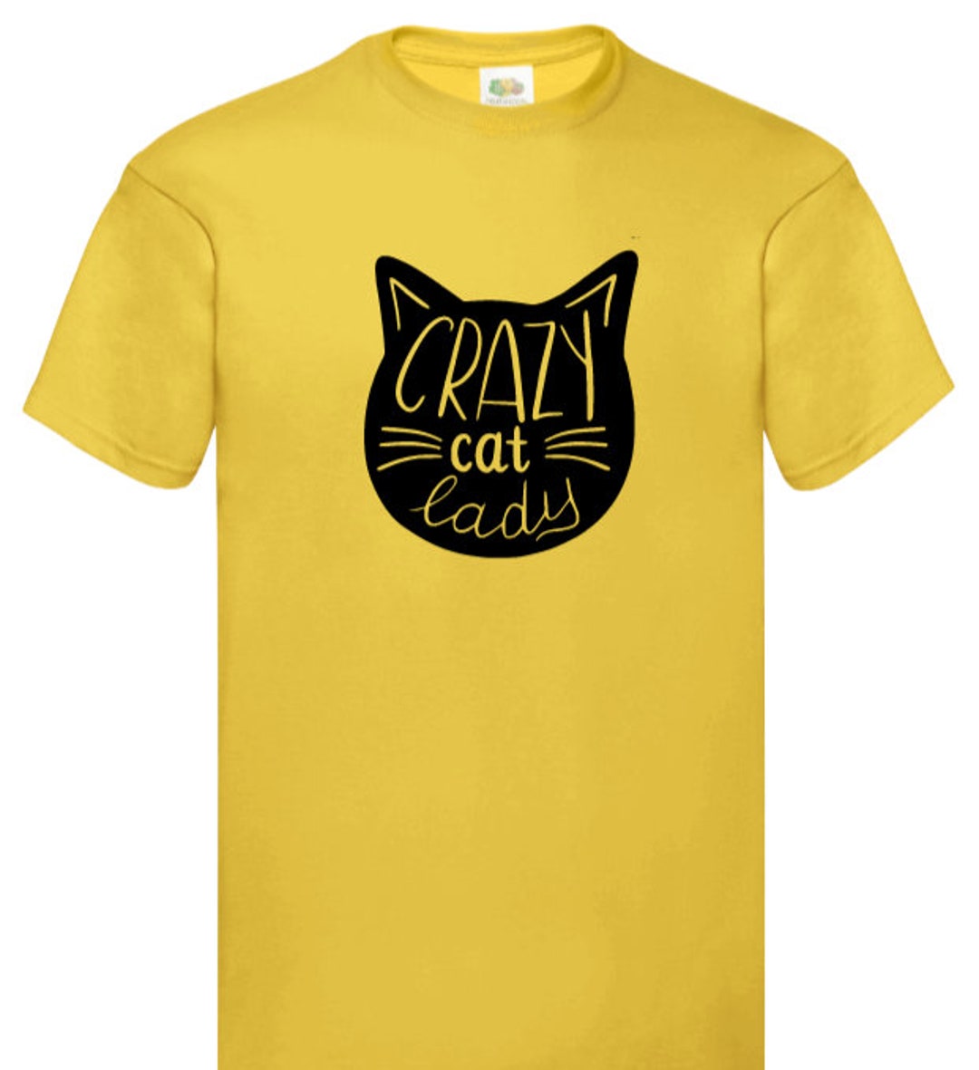 Crazy Cat Lady Tshirt Tshirt Adult SXXL Etsy UK