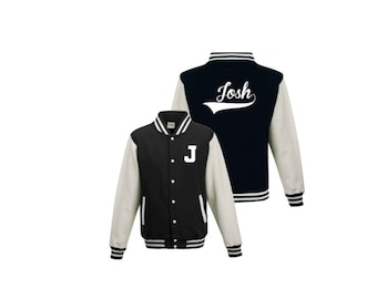 Personalised Varsity Jacket Kids and Adults 3-4 - XXL