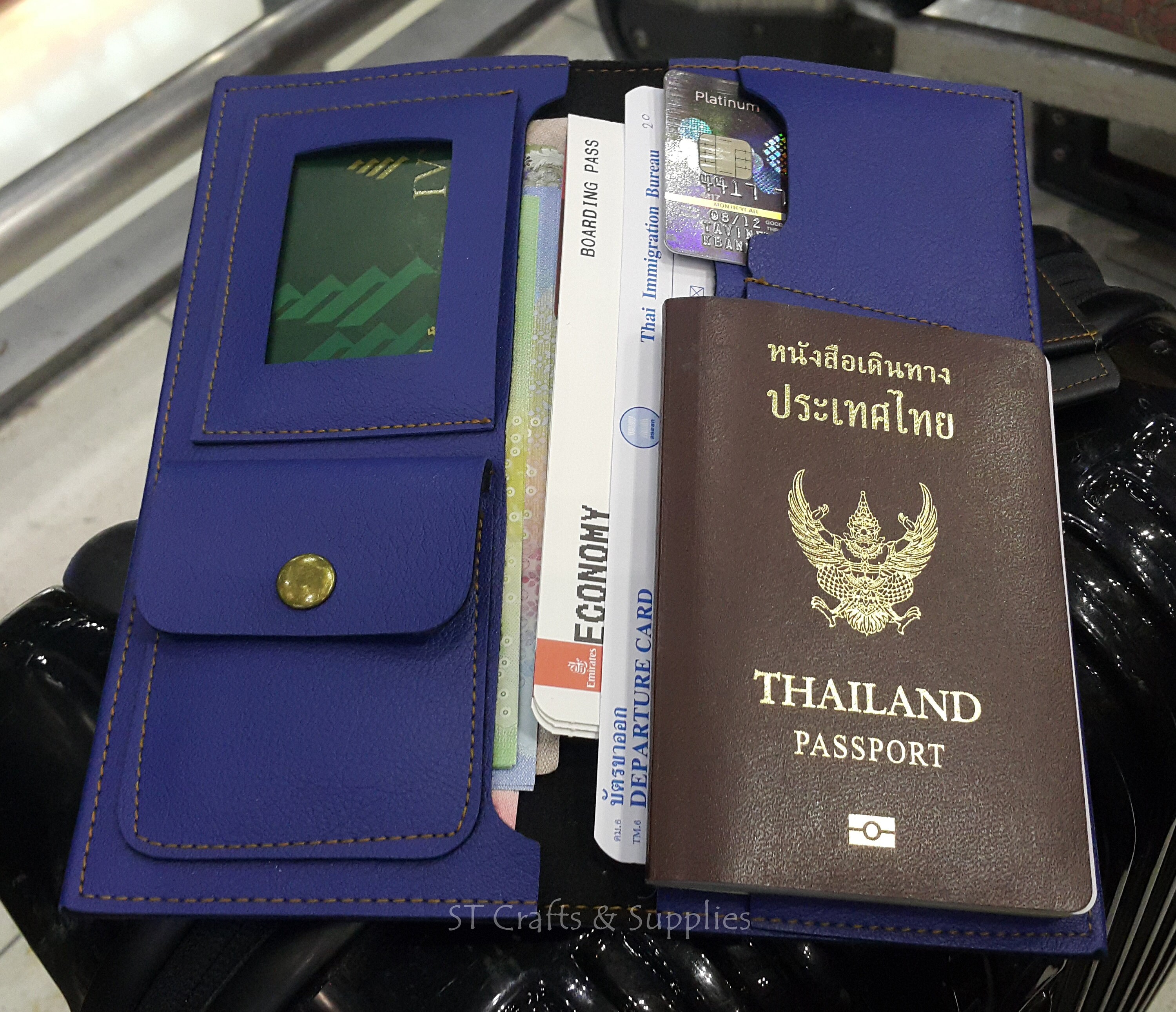 Customized Travel Wallet / Personalized Passport Folder Etsy