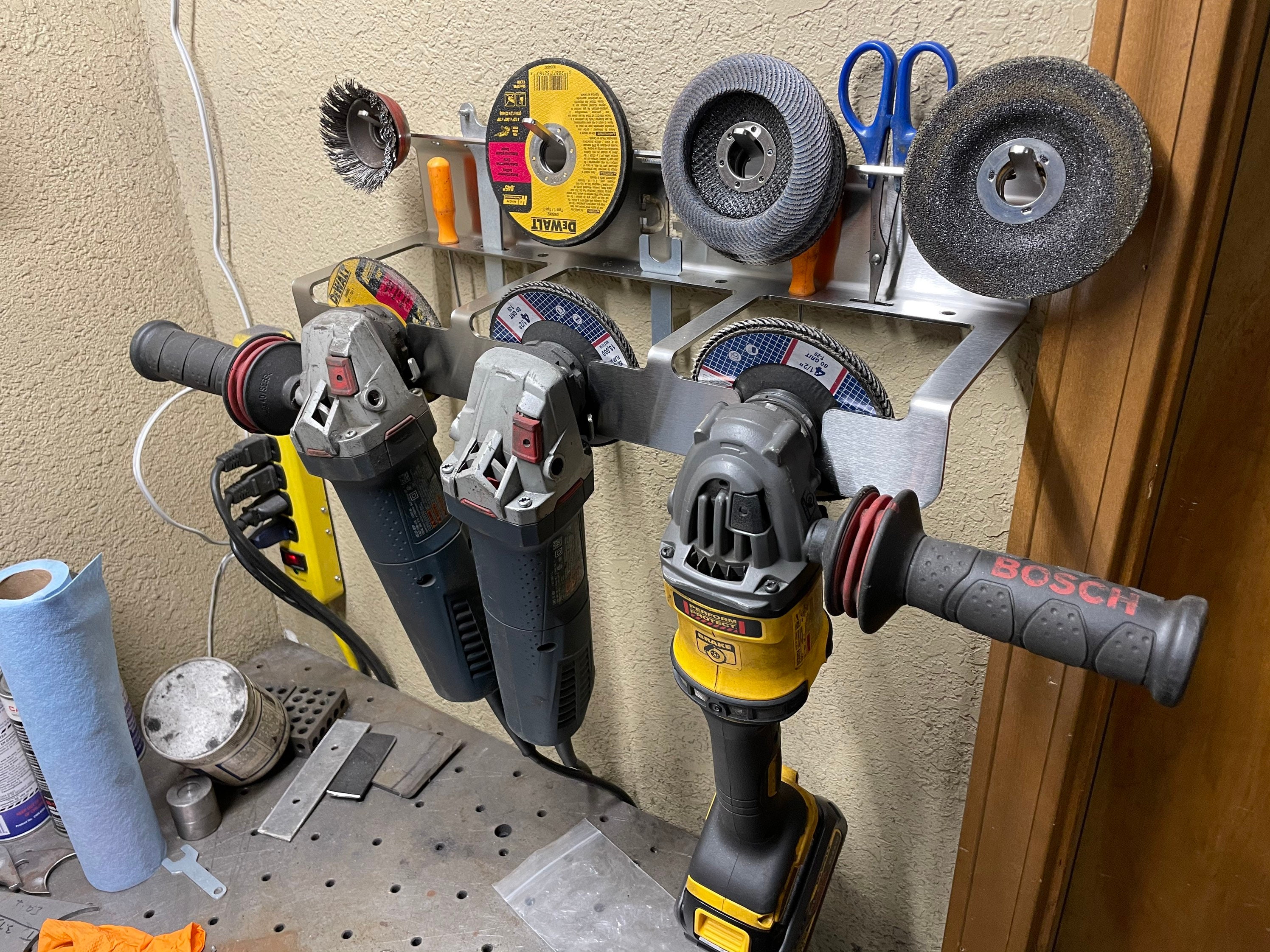 4.5 Angle Grinder Tool Storage Rack for Garage Etsy