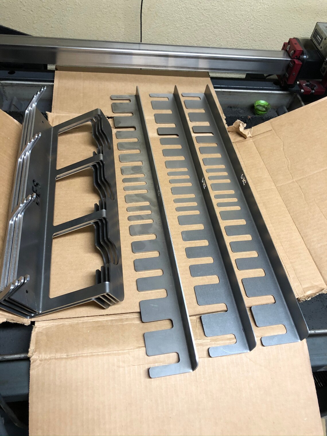 Pry Bar Breaker Bar and Hammer Tool Storage Rack Clean Up Etsy