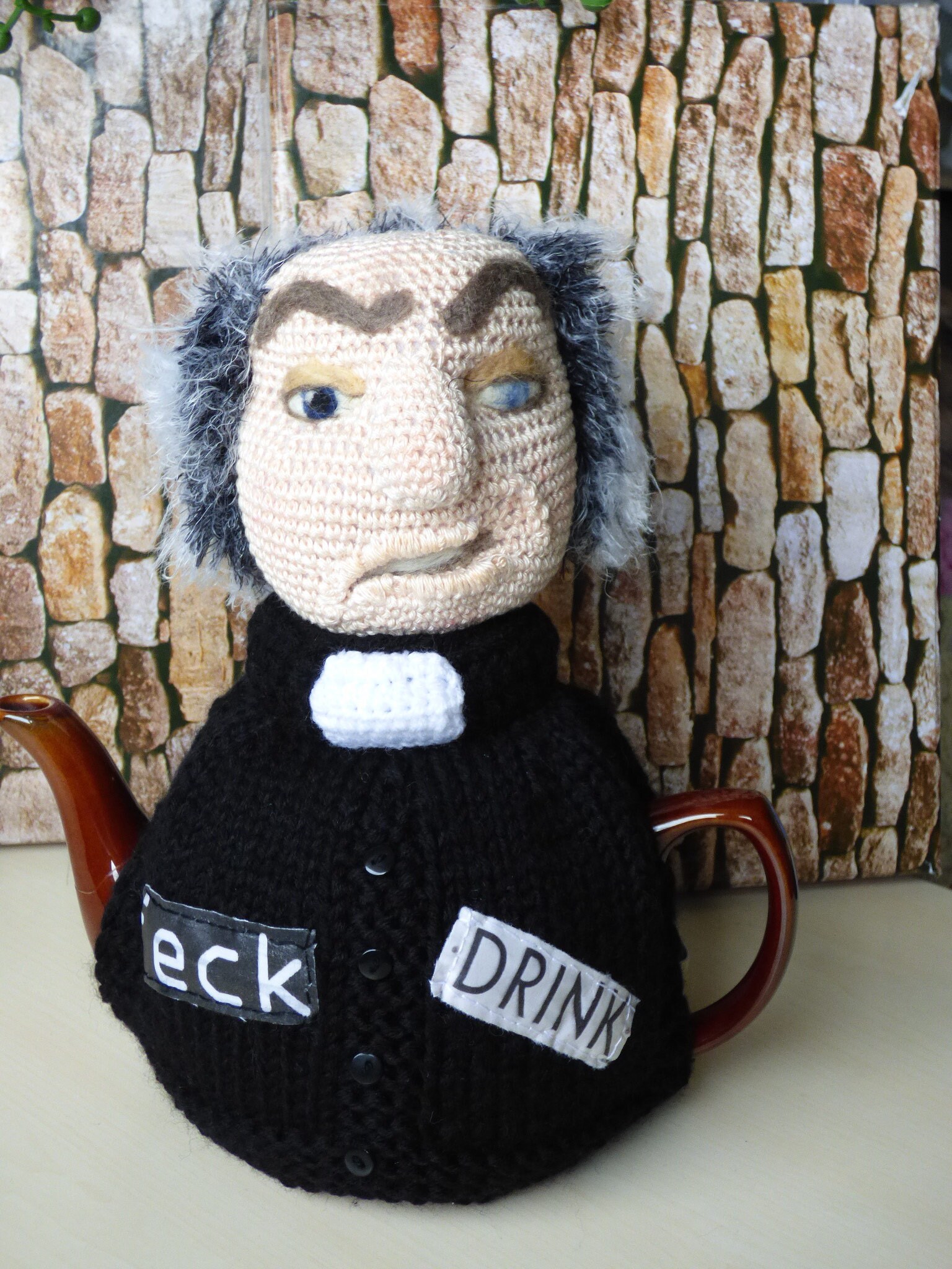 Father Jack teapot cosy / Famous Father Ted / Novelty teapot Etsy