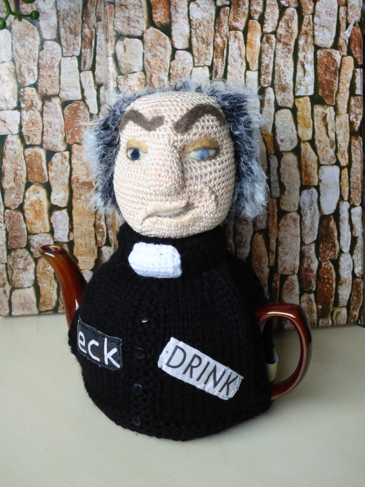 Father Jack teapot cosy / Famous Father Ted / Novelty teapot Etsy