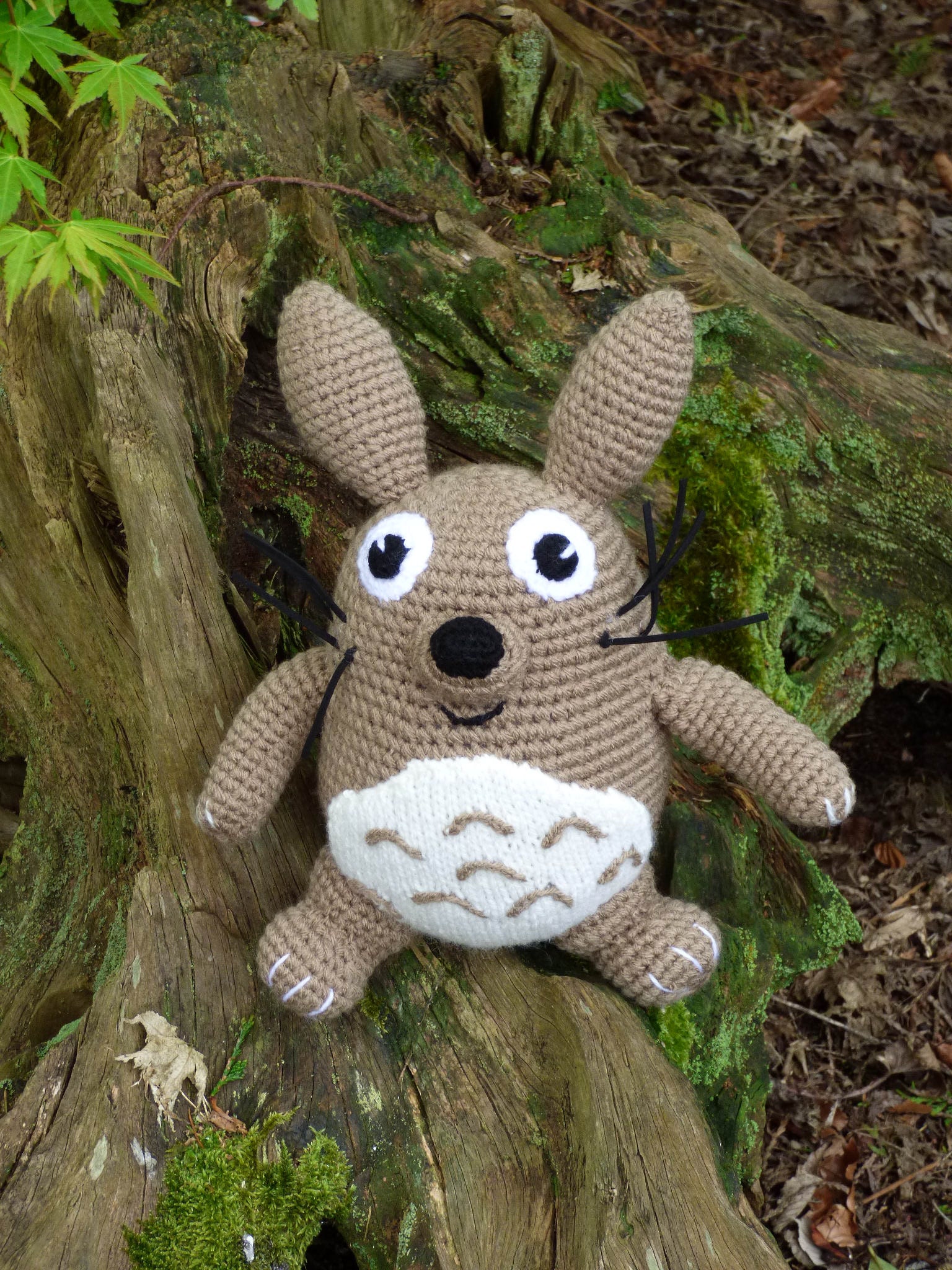 green totoro plush