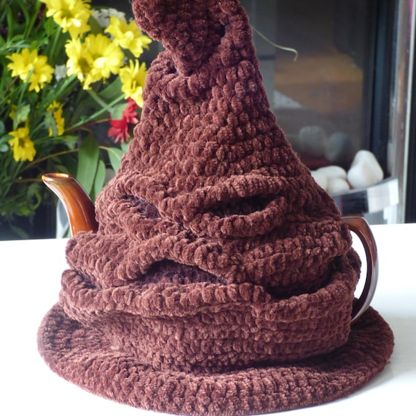 Sorting Hat teapot cosy