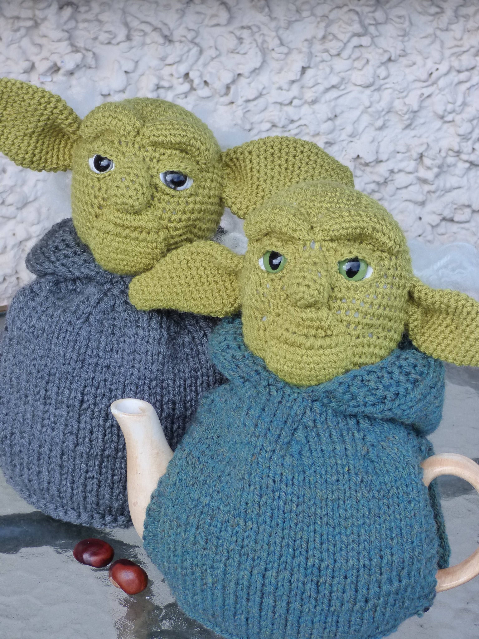 Yoda Teapot Cosy Star Wars Teapot Cosy Yoda Crochet Yoda - 