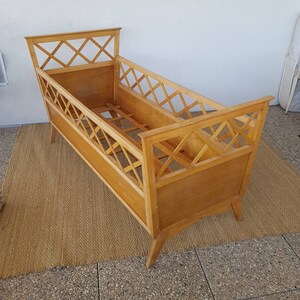 vintage cot bed