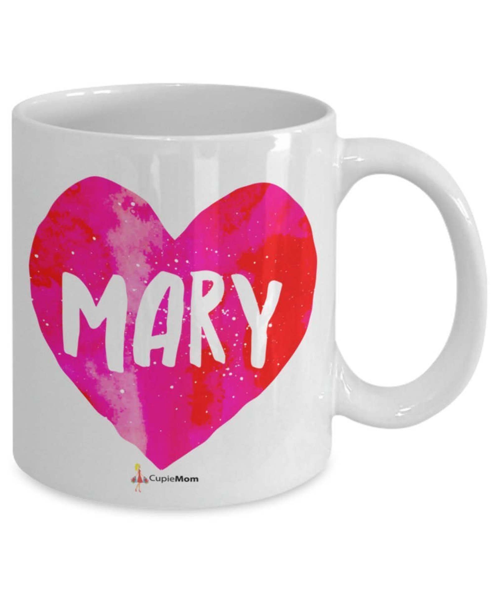 MARY 11oz Personalized Coffee MugSignature Name Etsy