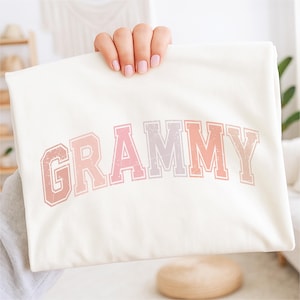 Grammy Shirt PNG - Trendy Grandma Heat Press Design