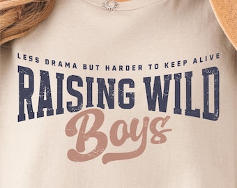 Mom of Boys Shirt SVG - In My Boy Mom Era Design