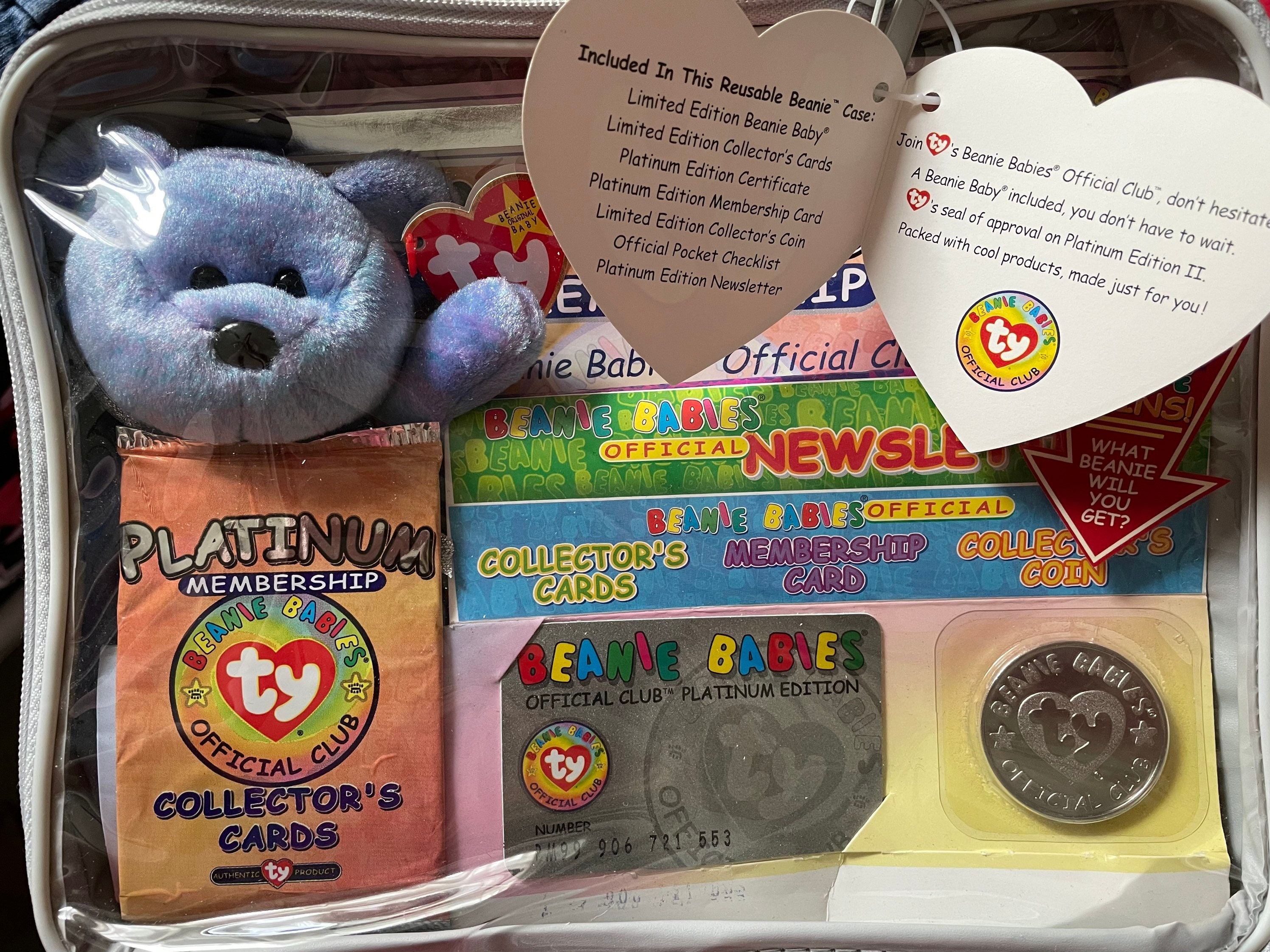Platinum beanie baby value best sale
