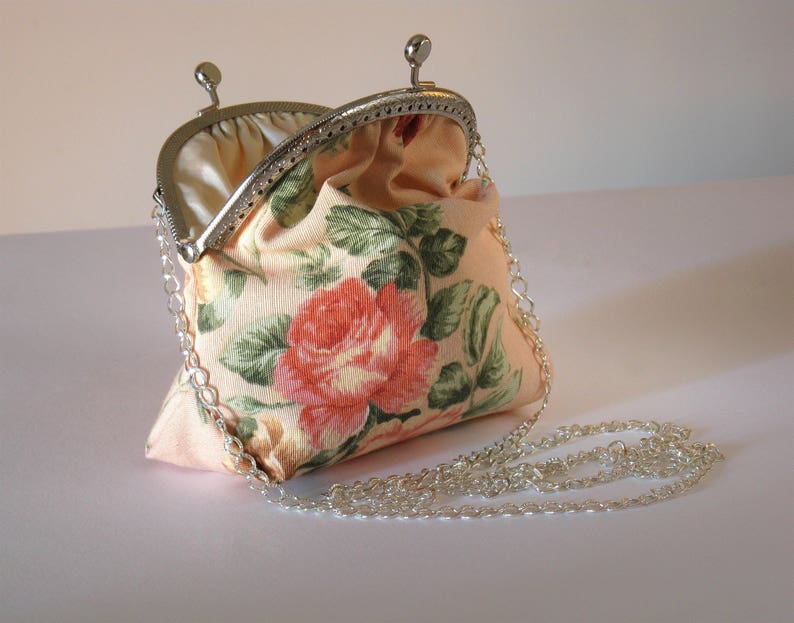 Borsa D Velluto E Tessuto Damascato Con Splla Stle Vntage, Borsa Patchwork Con Tracolla - Foto 10