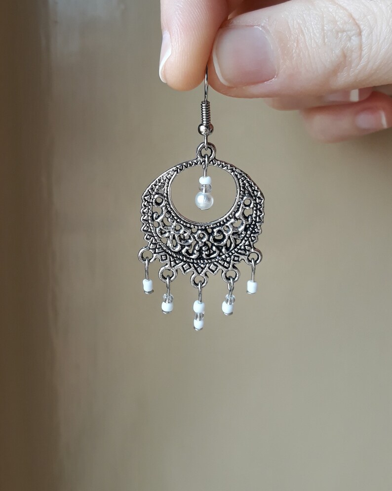hoop earrings lightweight hoop earrings hoop earrings boho hoop earrings for women earrings handmade hoop earrings charm Earrings boho