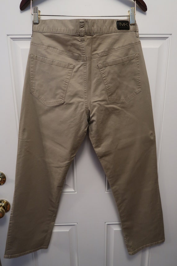 Vintage Michael Kors Classic (slim) Fit Khaki Chi… - image 7